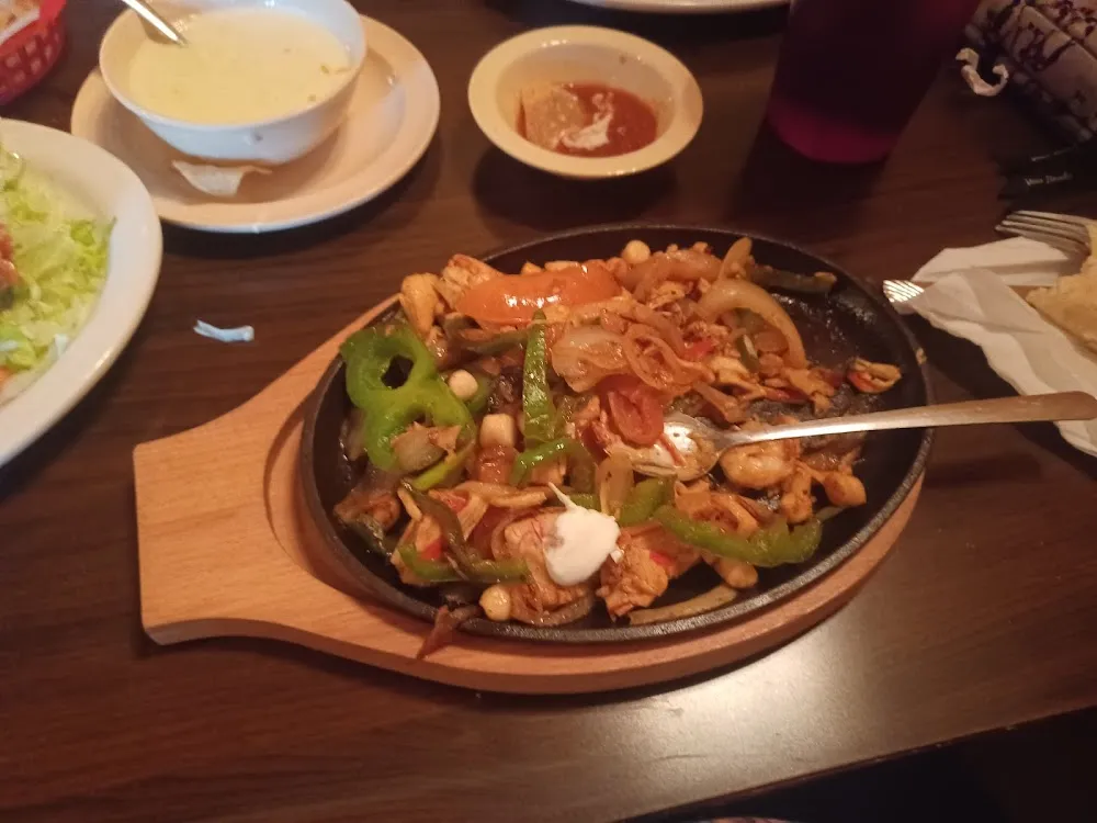 Seafood Fajitas